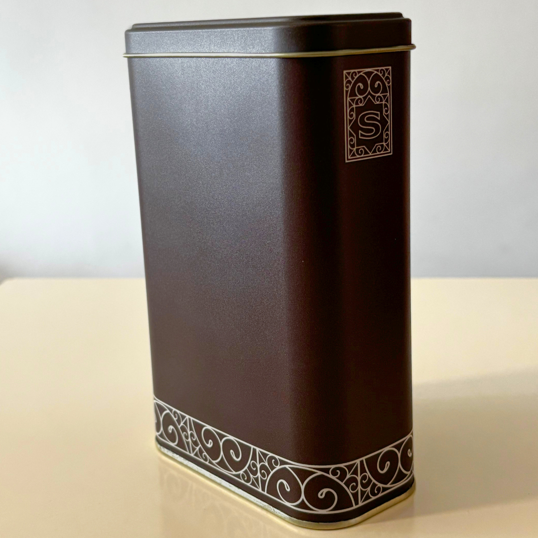 Lata Decorativa | 12 Sachês de Condimento Natural Básico, Ahumado y Picante