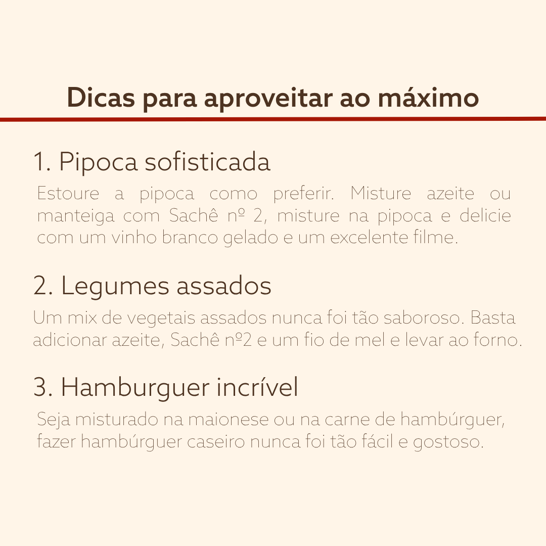 Condimento Ahumado Natural | 3 unidades de Sachê nº 2